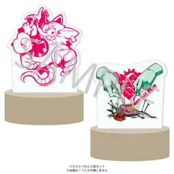 画像ギャラリー No.005のサムネイル画像 / 「MAD RAT DEAD」,グッズ第8弾にラバーコインケース&アクリルLEDスタンドが登場