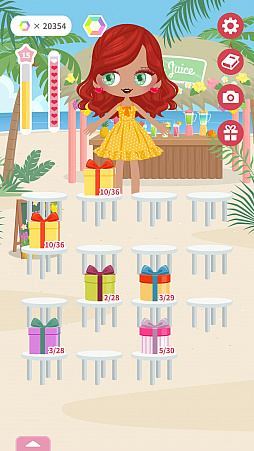 画像ギャラリー No.003のサムネイル画像 / スマホ向けアプリ「TapTapDoll」が配信。人形をタップして着せ替えアイテムを獲得するカジュアルドレスアップゲーム