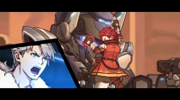 画像ギャラリー No.003のサムネイル画像 / ロボット2Dアクション「ハードコア・メカ Nintendo Switch Edition」が10月に発売。人型機動兵器が火星の戦場を疾走する