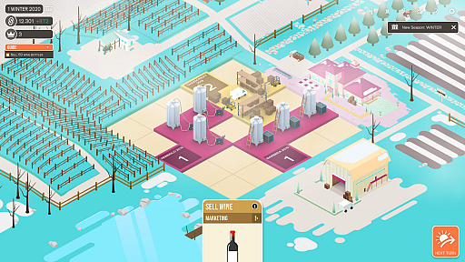 画像ギャラリー No.006のサムネイル画像 / 目指すはワイン王! ブドウ農園経営シム「Hundred Days - Winemaking Simulator」の最新情報が公開