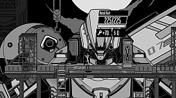 画像ギャラリー No.002のサムネイル画像 / 「Wolfstride」が12月7日にリリースへ。モノクロのドット絵やセル画アニメ風の戦闘シーンが気になるアクションRPG