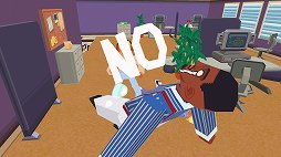 画像ギャラリー No.004のサムネイル画像 / ワンボタンアクション「Say No! More」のゲームプレイトレイラーが公開。会社でいじめられても「NO」と言える人間になろう