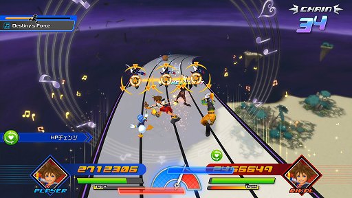 画像ギャラリー No.008のサムネイル画像 / 「KINGDOM HEARTS Melody of Memory」開発者インタビュー。KHシリーズを振り返りながら名曲の数々が楽しめるリズムアクションに