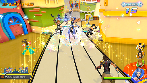 画像ギャラリー No.003のサムネイル画像 / 「KINGDOM HEARTS Melody of Memory」,FIELD BATTLEに4人目のパーティメンバーとして王様(King Mickey)が登場
