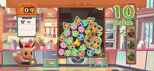 画像ギャラリー No.003のサムネイル画像 / 新作パズルゲーム「Pokémon Café Mix」の配信が本日スタート。ポケモンと一緒にパズルで料理やドリンクを作り，客のポケモンをもてなす