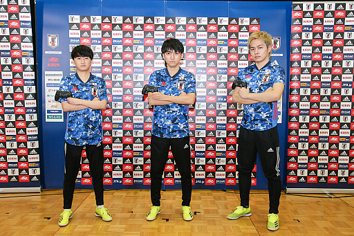 画像ギャラリー No.001のサムネイル画像 / 2021年サッカーe日本代表発表会見をレポート。Jay選手,Web Nasri選手,Agu選手が代表に選出され,「FIFAe Nations Cup 2021」へと挑む
