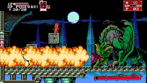 画像ギャラリー No.002のサムネイル画像 / 「Bloodstained: Curse of the Moon 2」アルファ版のインプレッション。正統派ACTの骨太なプレイ感と，個性豊かな仲間との役割分担が楽しい