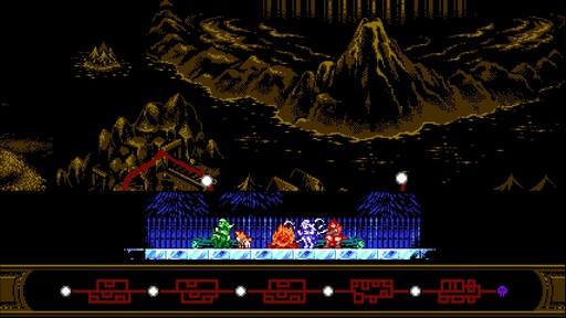 画像ギャラリー No.019のサムネイル画像 / 「Bloodstained: Curse of the Moon 2」アルファ版のインプレッション。正統派ACTの骨太なプレイ感と，個性豊かな仲間との役割分担が楽しい