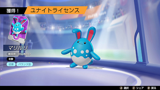 画像ギャラリー No.002のサムネイル画像 / 「Pokémon UNITE」のマリルリは，1対1において最強のとくせいを持つバランス型ポケモン