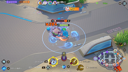 画像ギャラリー No.012のサムネイル画像 / 「Pokémon UNITE」のマリルリは，1対1において最強のとくせいを持つバランス型ポケモン