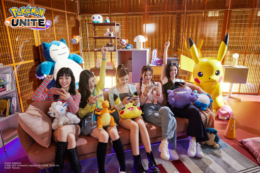画像ギャラリー No.002のサムネイル画像 / 「Pokémon UNITE」，5人組ガールズグループ“ITZY”とのタイアップ開始を発表
