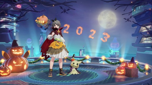 画像ギャラリー No.002のサムネイル画像 / 「Pokemon UNITE」ばけのかわポケモン「ミミッキュ」10月19日に参戦。ハロウィンイベントも同時開催