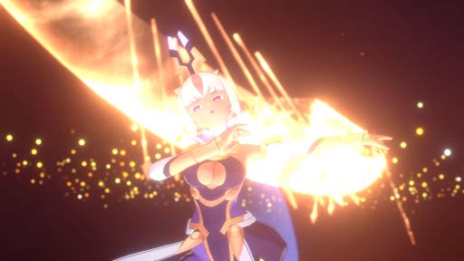 画像ギャラリー No.002のサムネイル画像 / 「蒼き雷霆 ガンヴォルト 鎖環」，ATEMS編挿入歌「星天の讃歌」MVが公開中