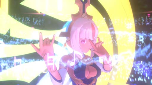 画像ギャラリー No.003のサムネイル画像 / 「蒼き雷霆 ガンヴォルト 鎖環」，ATEMS編挿入歌「星天の讃歌」MVが公開中