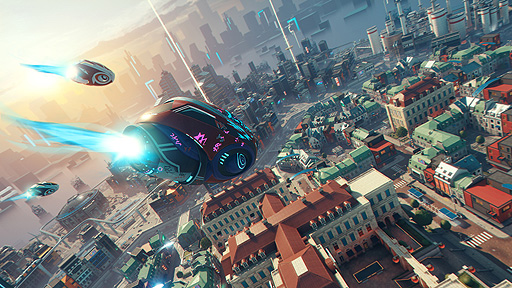 画像ギャラリー No.006のサムネイル画像 / Ubiが新作バトルロイヤルFPS「ハイパースケープ」を正式発表。Twitch連携で視聴者がゲームに影響を与えられるシステムも搭載