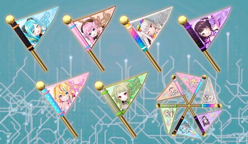 画像ギャラリー No.003のサムネイル画像 / 「CosmicBreak Universal」,個人Vtuberグループ「はしゅはぴ∞」とのコラボ第2弾がスタート