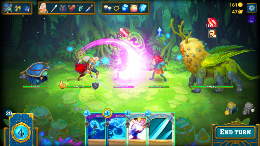 画像ギャラリー No.004のサムネイル画像 / PC版「Roguebook」の配信日が6月25日に決定。MTGのデザイナーが参加するデッキ構築型ローグライクRPG