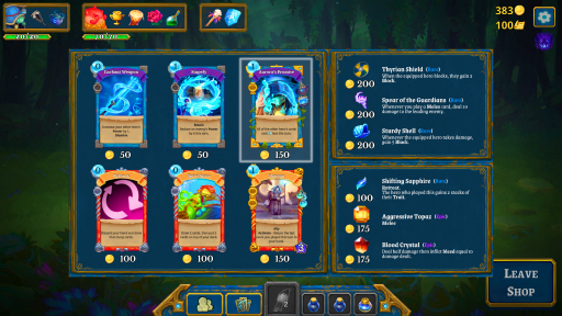 画像ギャラリー No.006のサムネイル画像 / PC版「Roguebook」の配信日が6月25日に決定。MTGのデザイナーが参加するデッキ構築型ローグライクRPG