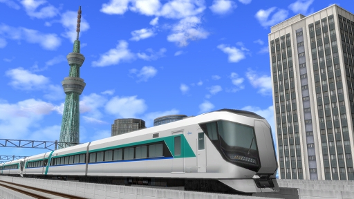 画像ギャラリー No.003のサムネイル画像 / 「A列車で行こうExp.+ コンプリート」最新パッチで東武鉄道の特急リバティなどが登場