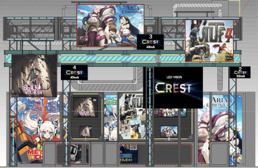 画像ギャラリー No.002のサムネイル画像 / TGS 2022のCRESTブースに日替わりでコスプレイヤー＆インフルエンサーが登場