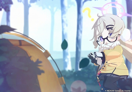 画像ギャラリー No.010のサムネイル画像 / 「ブルーアーカイブ」，イベント（電脳）新春行進曲が本日開幕。冬キャンプ衣装のハレとコタマが登場するピックアップ募集も開催