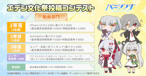 画像ギャラリー No.002のサムネイル画像 / 「パニシング：グレイレイヴン」“エデン文化祭 投稿コンテスト”が開催中
