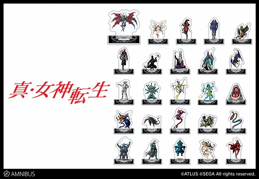 画像ギャラリー No.004のサムネイル画像 / 「真・女神転生」シリーズの複製原画やリバーシブルスカジャン,トレーディングアクリルミニフィギュアの受注が開始