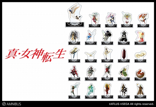 画像ギャラリー No.012のサムネイル画像 / 「真・女神転生」シリーズの複製原画やリバーシブルスカジャン,トレーディングアクリルミニフィギュアの受注が開始