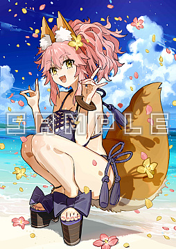 画像ギャラリー No.003のサムネイル画像 / 「Fate/EXTRA Record」，ワダアルコ氏が描き下ろした店舗特典イラストを公開。特典デザインもお披露目