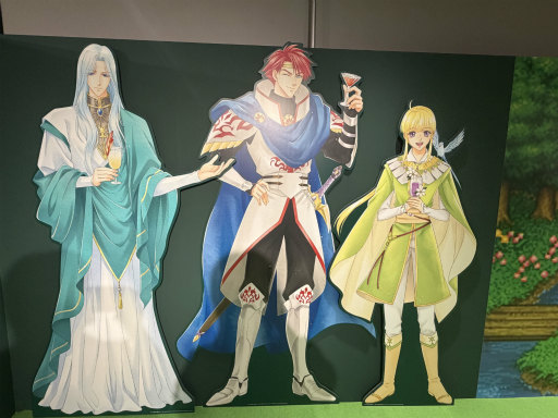 画像ギャラリー No.013のサムネイル画像 / 女王候補の私室や森の湖が渋谷に出現！　歴代守護聖様と30年をたどる「アンジェリーク 30th メモリアルミュージアム」レポート