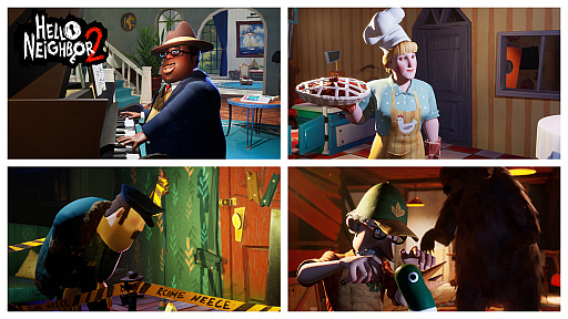 画像ギャラリー No.005のサムネイル画像 / 「Hello Neighbor 2」の12月6日発売がアナウンス。AI学習する“キモい隣人”との追いかけっこが再び!