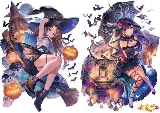 画像ギャラリー No.005のサムネイル画像 / 「雀龍門M」，ハロウィンイベント“ハロウィンパーティー2021”が開催。アバターアイテムの獲得チャンス