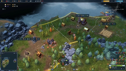 画像ギャラリー No.004のサムネイル画像 / RTS「Northgard（ノースガード）」プレイレポート。厳しい自然に抗いつつ，敵クランを葬り去れ！