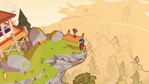 画像ギャラリー No.001のサムネイル画像 / 鳥の少女の冒険を描いたアドベンチャー「A Short Hike」,Switch版が本日リリース