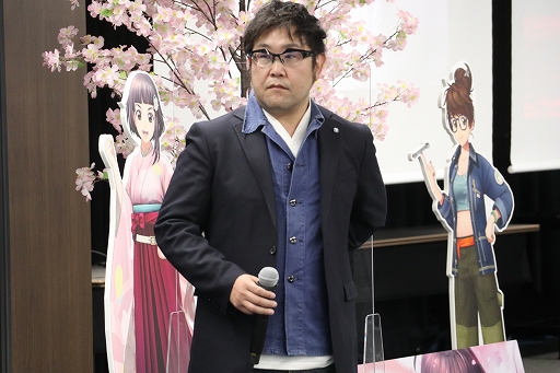 画像ギャラリー No.003のサムネイル画像 / 「サクラ革命 〜華咲く乙女たち〜」先行体験会が開催。開発ディレクターと作曲家,咲良しの役が登壇したトークショウを中心にレポート