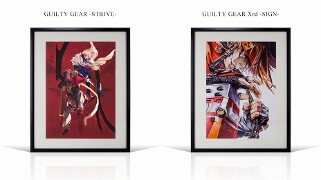 画像ギャラリー No.003のサムネイル画像 / ゲームアート複製画シリーズ“ARC SYSTEM WORKS Art Archives”が発表。第1弾「GUILTY GEAR」2作品のイラストが登場