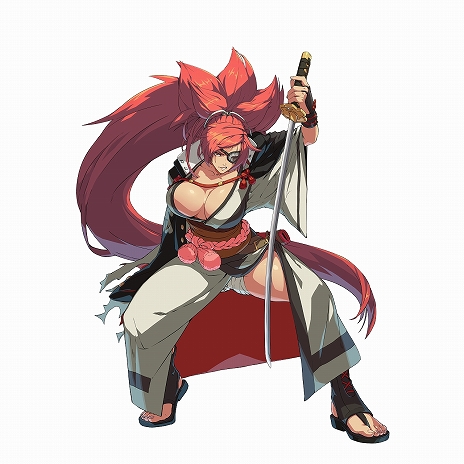 画像ギャラリー No.004のサムネイル画像 / 「GUILTY GEAR ‐STRIVE‐」の新規プレイアブルキャラ“梅喧”の実装は1月28日に。新規モード「コンボメーカー」の追加も