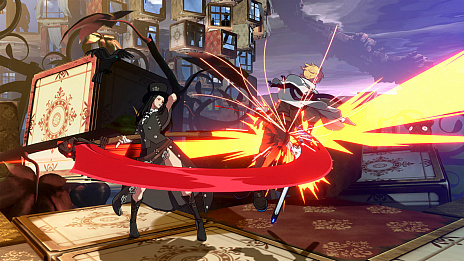 画像ギャラリー No.003のサムネイル画像 / 「GUILTY GEAR ‐STRIVE‐」,新規プレイアブルキャラクター“テスタメント”参戦。鎌によるリーチの長い攻撃と使い魔による遠距離攻撃が得意技