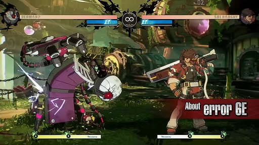 画像ギャラリー No.001のサムネイル画像 / 「GUILTY GEAR ‐STRIVE‐」,ベッドマン?の性能解説動画を公開。自動で発動する固有能力“error 6E”を駆使するテクニカルキャラクター