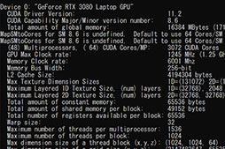 画像ギャラリー No.004のサムネイル画像 / NVIDIAのノートPC向け新型GPU「GeForce RTX 3080」の実力を検証してみた。デスクトップ向けRTX 2070 SUPERを上回る性能を確認