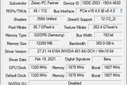 画像ギャラリー No.005のサムネイル画像 / GeForce RTX 3060搭載カードはミドルクラスの新定番になれるか? 「ZOTAC GAMING GeForce 3060 Twin Edge OC」で検証してみた