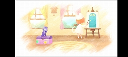 画像ギャラリー No.002のサムネイル画像 / 女の子が不思議な世界を旅する。「脱出ゲーム 迷い猫の旅2 - Stray Cat Doors 2-」を紹介する「(ほぼ)日刊スマホゲーム通信」第2490回