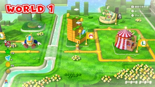 画像ギャラリー No.004のサムネイル画像 / 「スーパーマリオ ３Ｄワールド ＋ フューリーワールド」をプレイ。雰囲気も違えばゲーム性も違う，“まったくの新作”なフューリーワールドに注目だ