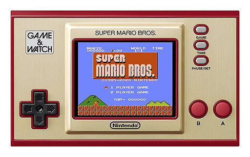 画像ギャラリー No.002のサムネイル画像 / 「ゲーム＆ウオッチ スーパーマリオブラザーズ」が本日発売。使い方などを解説するサポートページも公開
