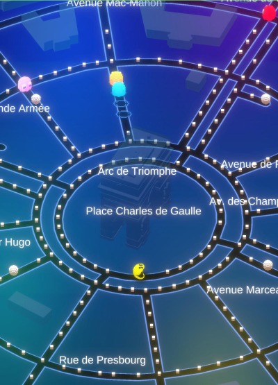 画像ギャラリー No.001のサムネイル画像 / バンダイナムコ研究所,アクションゲーム「PAC-MAN GEO」の企画開発に協力