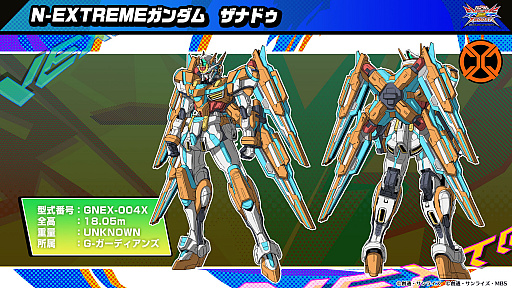 画像ギャラリー No.007のサムネイル画像 / 「機動戦士ガンダム EXVS2XB」の新展開“Project N-EXTREME”の新情報公開。キービジュアルと，参戦モビルスーツ＆キャラクターが明らかに