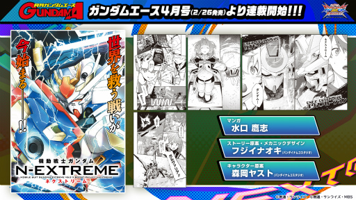 画像ギャラリー No.013のサムネイル画像 / 「機動戦士ガンダム EXVS2XB」の新展開“Project N-EXTREME”の新情報公開。キービジュアルと，参戦モビルスーツ＆キャラクターが明らかに
