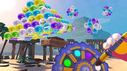 画像ギャラリー No.003のサムネイル画像 / 「パズルボブルVR バケーション・オデッセイ」の最新情報とPVが公開。全100ステージに挑むストーリーモードのほかオンライン対戦もサポート