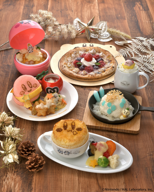 画像ギャラリー No.020のサムネイル画像 / 「Kirby Café」にて,冬にぴったりなフードやスイーツを提供する“カービィカフェ WINTER”が11月11日より開催