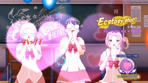 画像ギャラリー No.002のサムネイル画像 / 「ぎゃる☆がん りたーんず」のゲームモードが公開に。最大8人同時のドキドキモードを楽しめる“ドキドキカーニバル”が登場